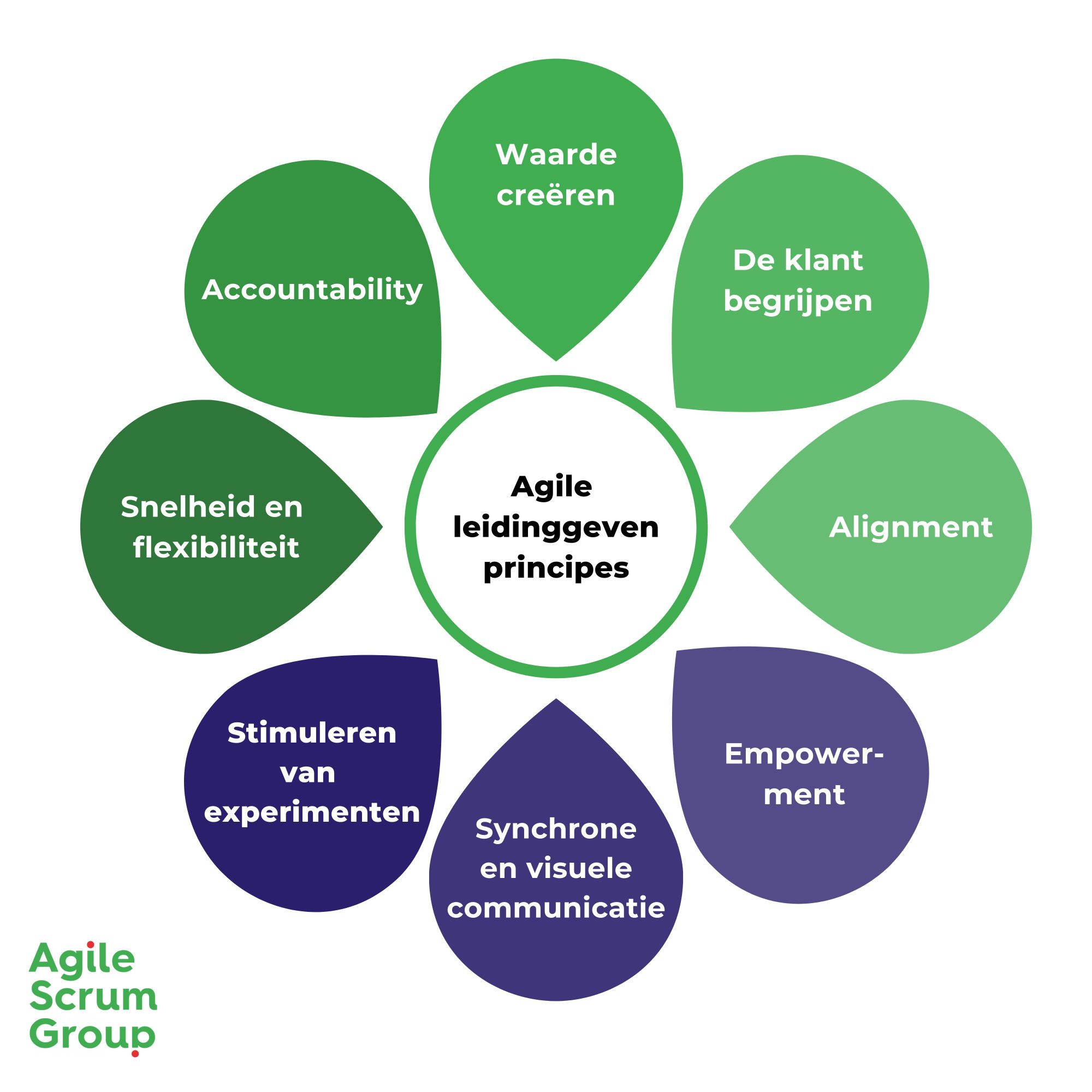 Agile leidinggevende principes