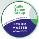 Scrum Master Advanced training certificaat
