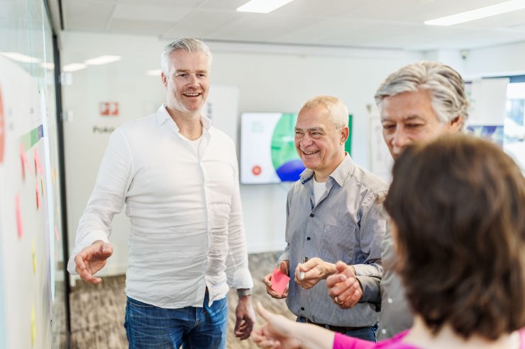 Zelforganisatie en zelfsturing training agile scrum group trainees