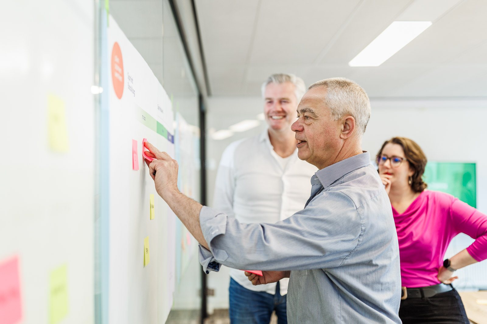 deelnemers scrum master training