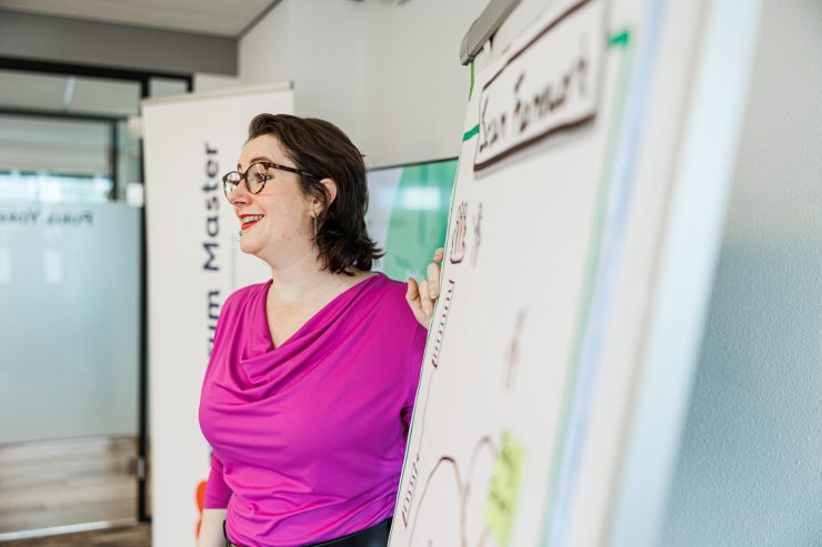 zakelijk tekenen cursus Agile Scrum Group trainer